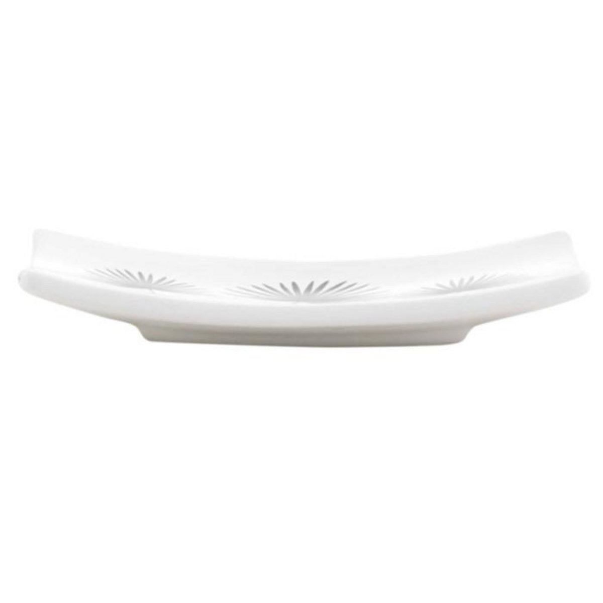Paris Prix Porte Savon en Céramique  Jungly  14cm Blanc