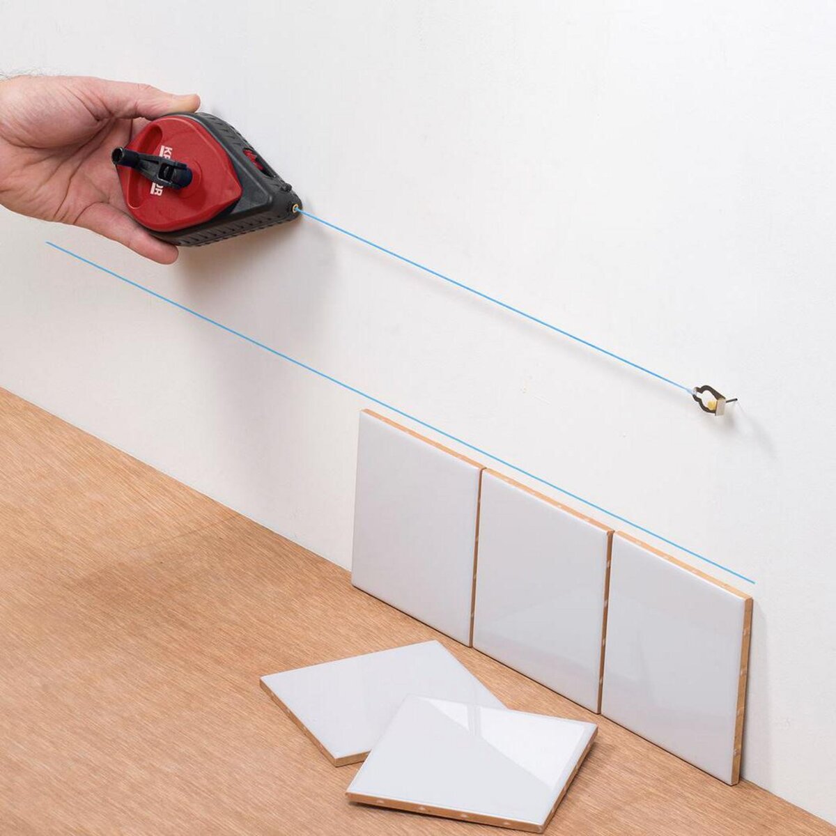 KREATOR Cordeau ligne de craie  30m  enroulable Kreator