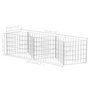 Voir la diapositive 6 : VIDAXL Panier de gabion Acier galvanise 120x30x50 cm