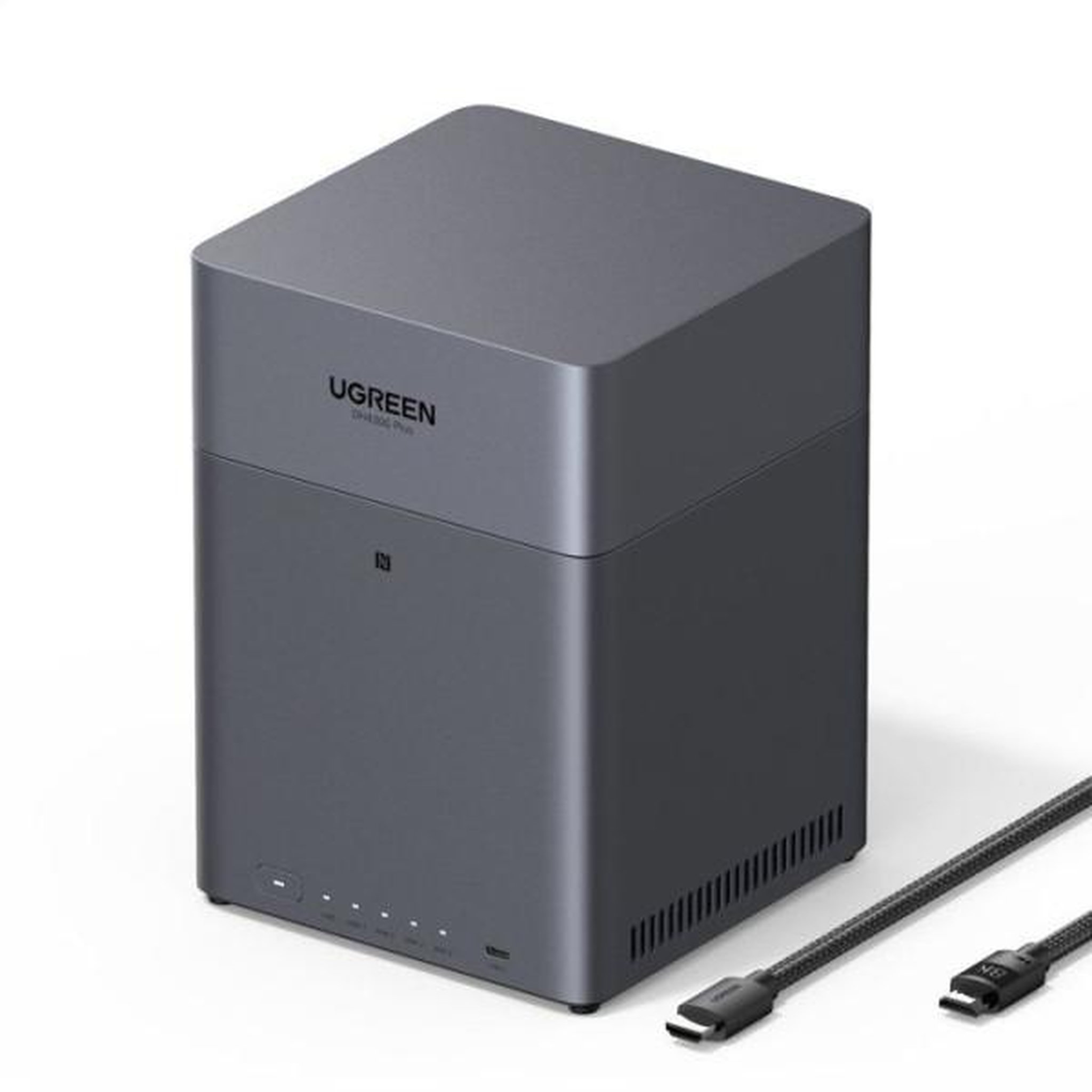 Voir la diapositive 4 : UGREEN Serveur nas - ugreen - dh4300 plus - 4 baies - 8 go