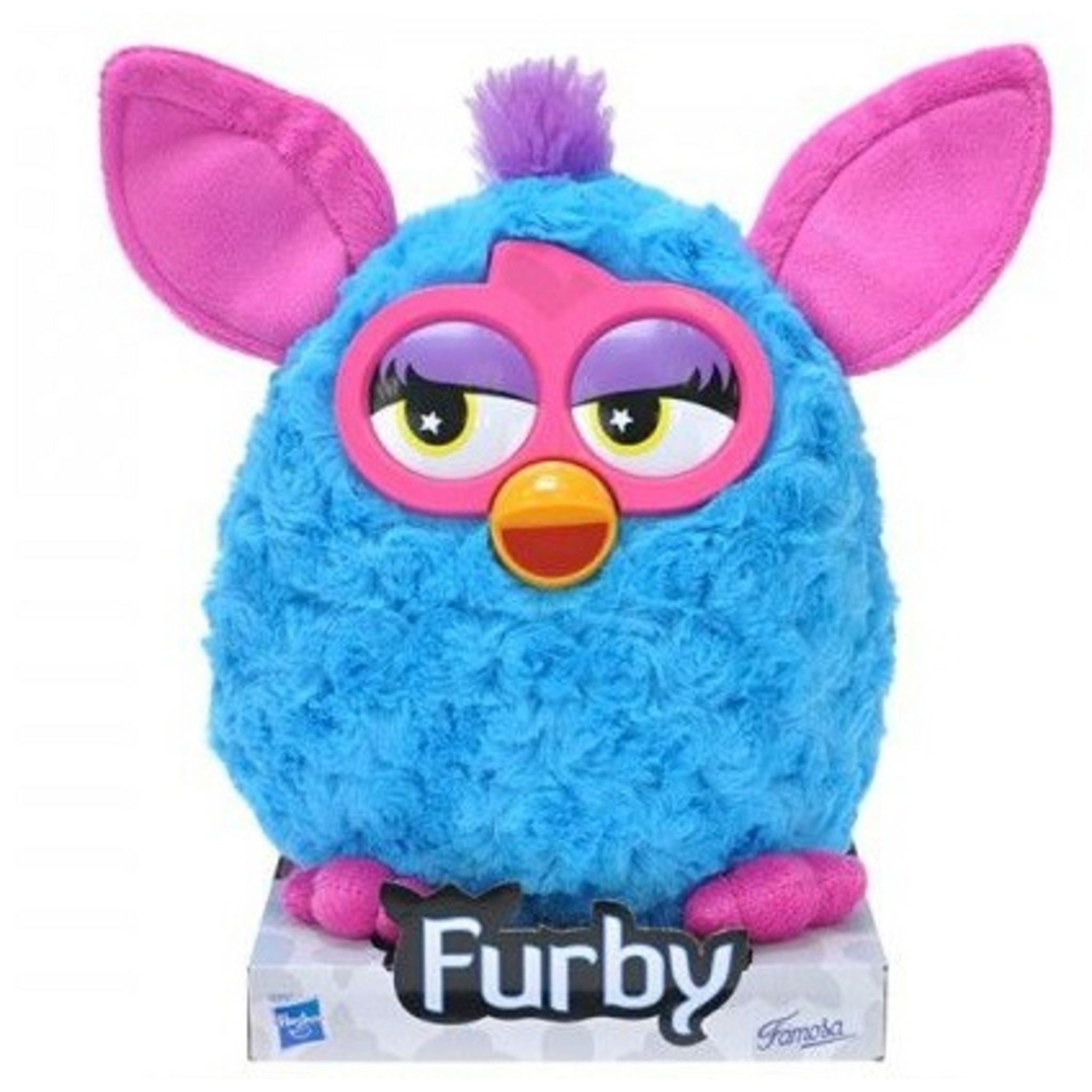 Peluche Hanazuki Hemka Bleu – Avec Poche De Rangement, Scan Via App – Jouet Émotion