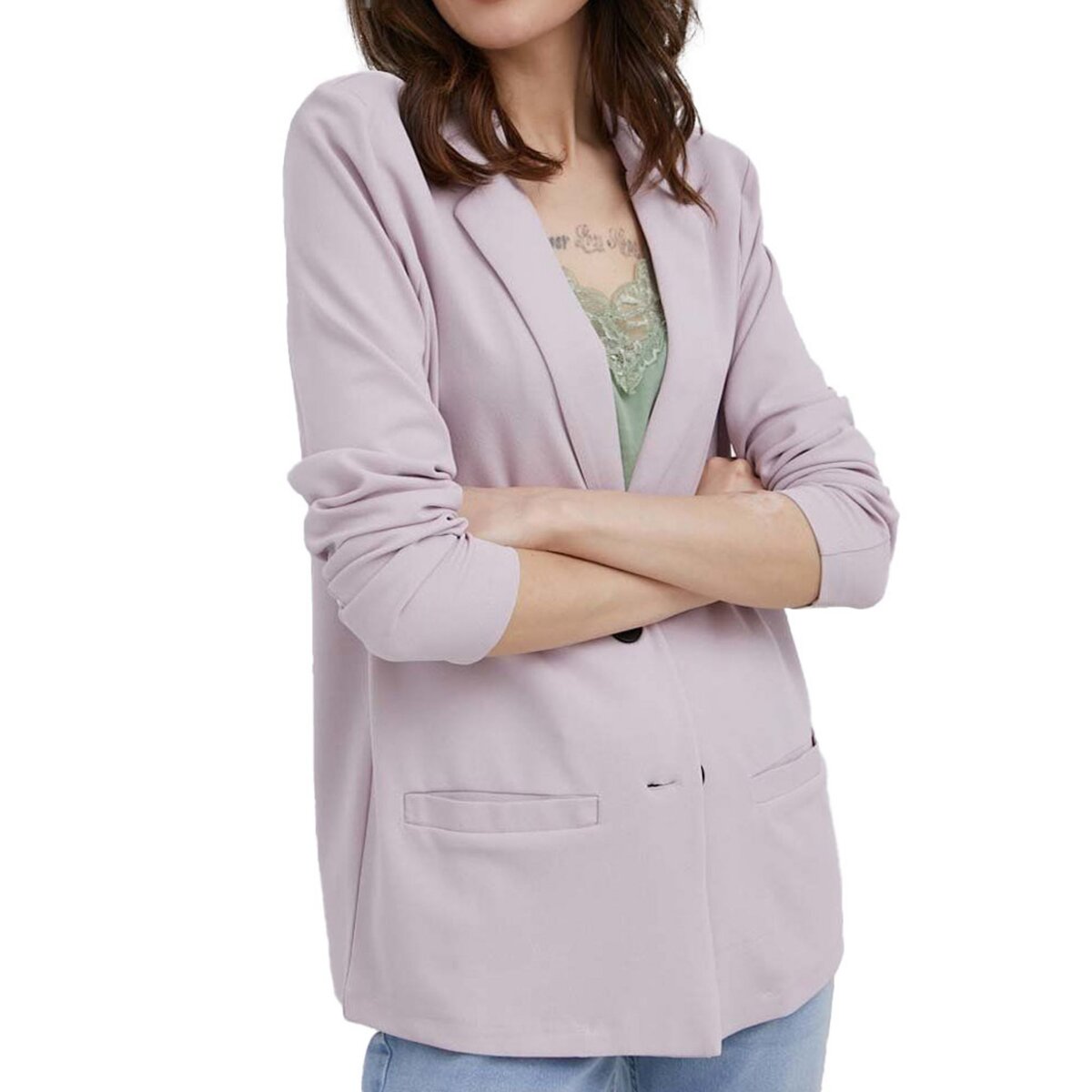 Blazer best sale mauve femme