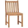 Voir la diapositive 4 : VIDAXL Chaises de jardin lot de 8 avec coussins Bois de teck massif