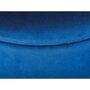 Paris Prix Tabouret Coffre en Velours  Melville  38cm Bleu