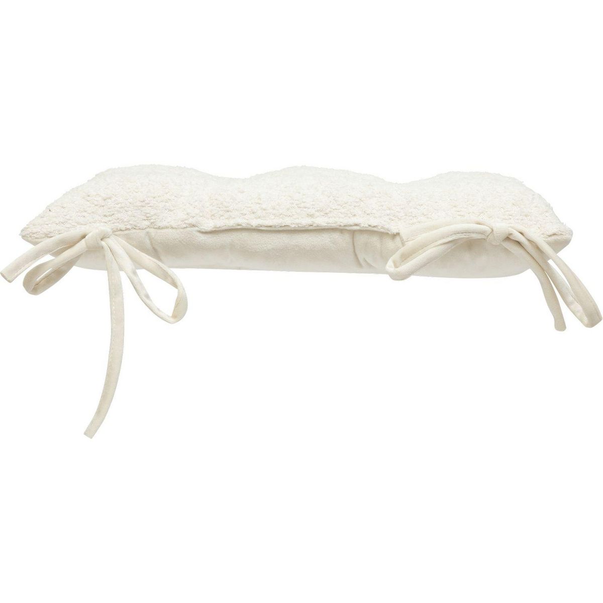 ATMOSPHERA Galette de chaise bouclette SOANA - Blanc