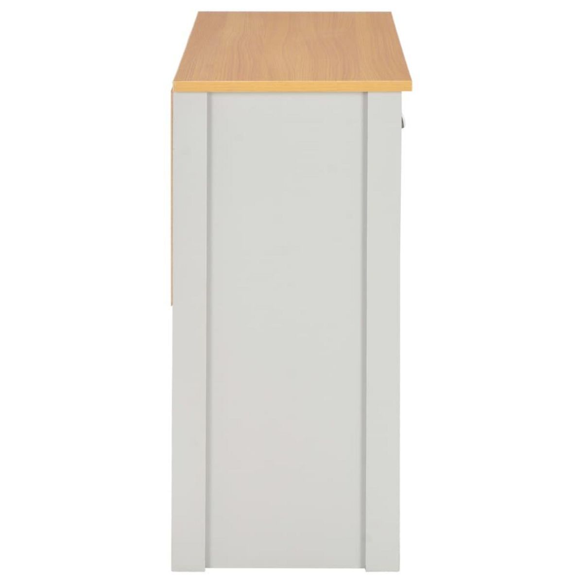 VIDAXL Table console Gris 97 x 35 x 76 cm