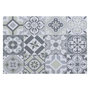 Voir la diapositive 1 : SECRET DE GOURMET Set de table rectangulaire Carreaux de ciment - 45 x 30 cm - Gris