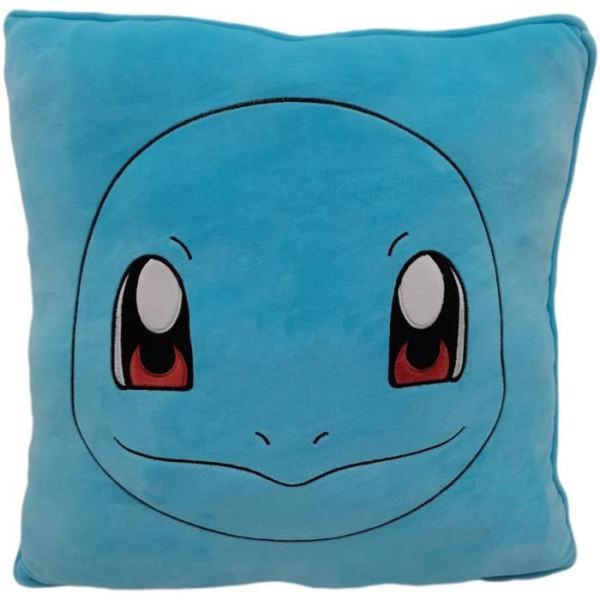 Pokemon Coussin premium - Carré - POKEMON - Carapuce - Microfibre - 40 cm