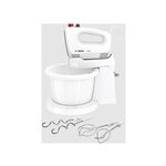 BOSCH Batteur électrique 375w blanc - MFQ2600G