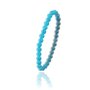 SC CRYSTAL Bracelet orné de perle en verre bleu par SC Crystal