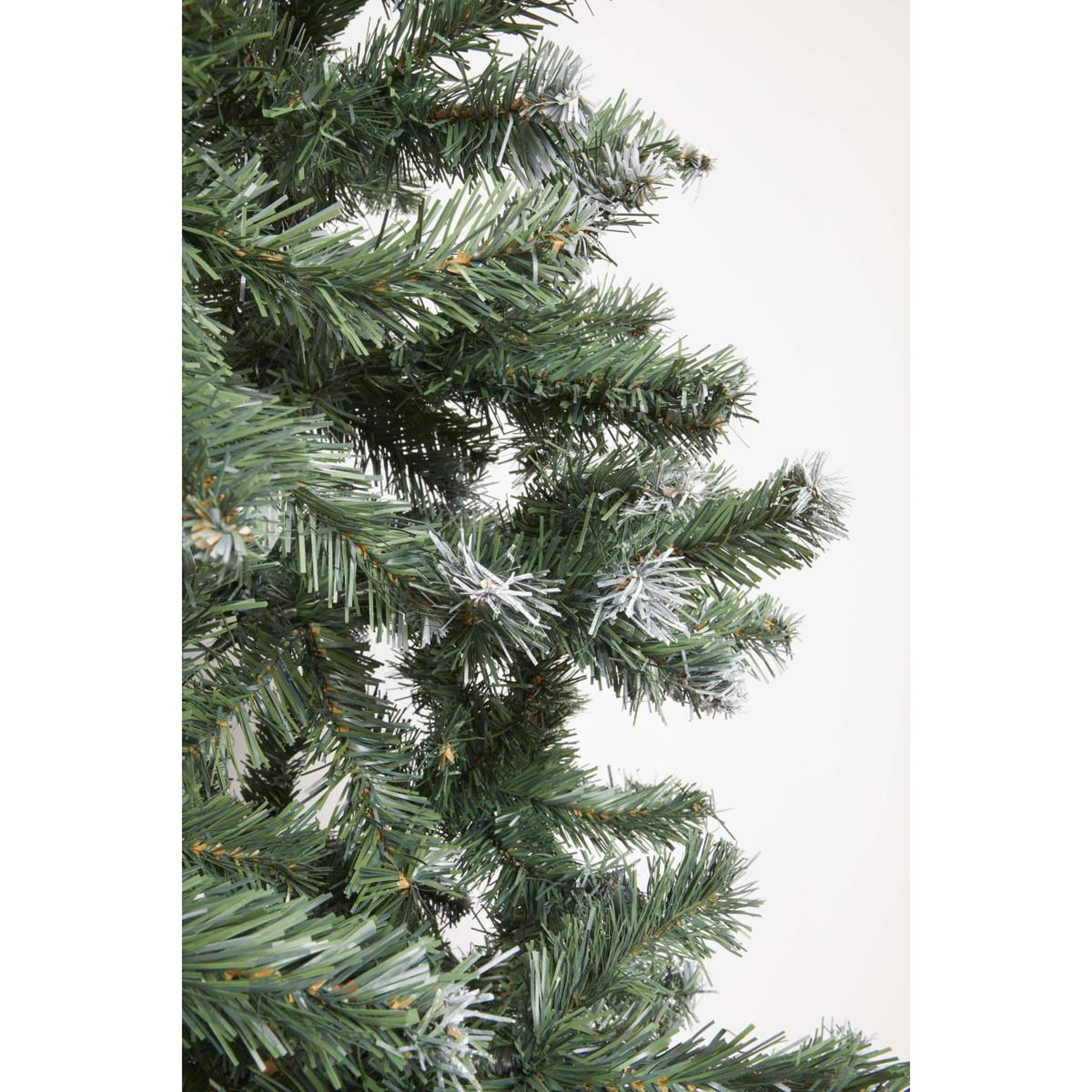 Voir la diapositive 3 : CHRISTMAS DAY Sapin de noel artificiel vert pointes blanches - 2.10m - 4179