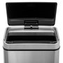 Voir la diapositive 2 : FIVE Poubelle en Métal  Sensor  40L Argent