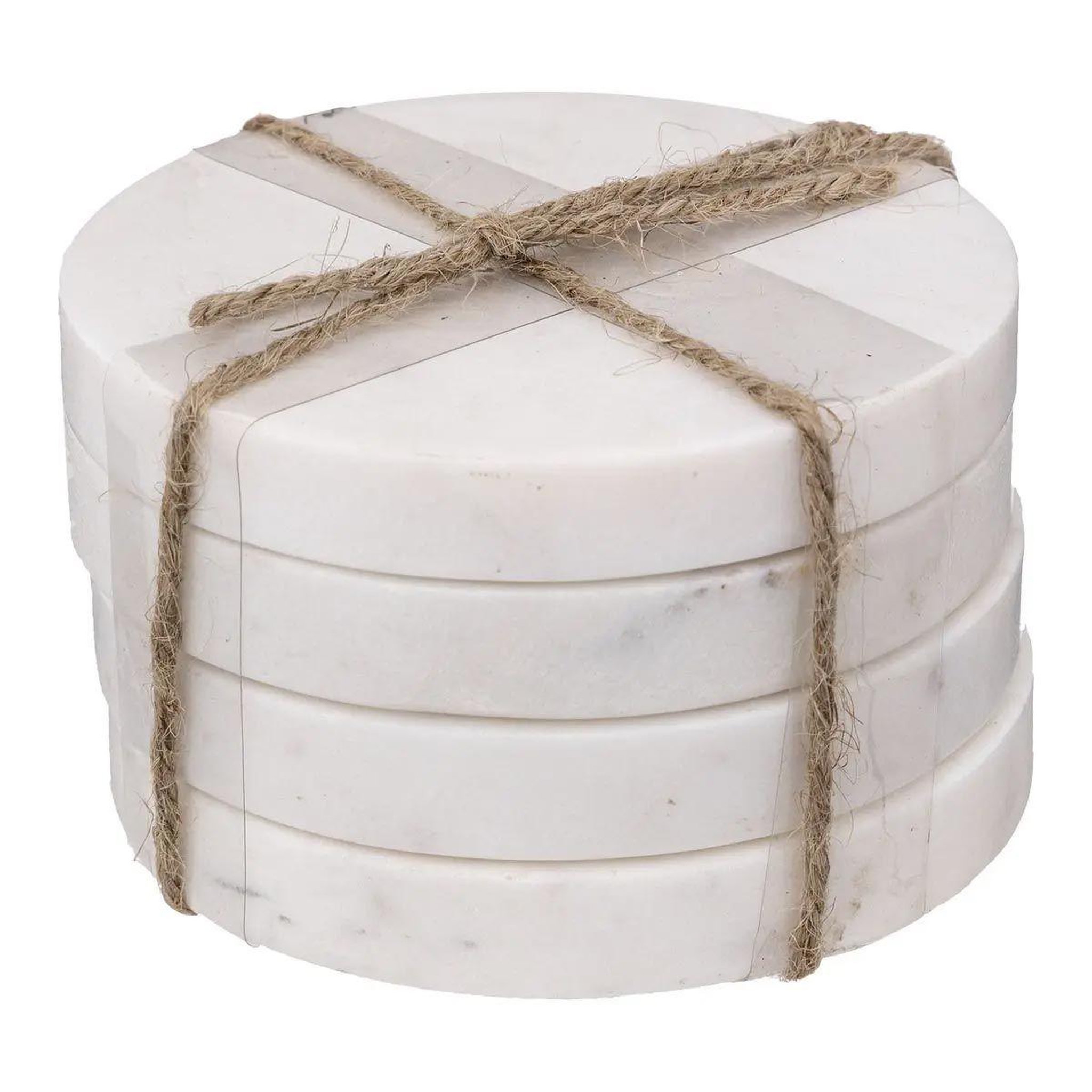 Voir la diapositive 3 : SECRET DE GOURMET Lot de 4 dessous de verre  sublima  10cm blanc