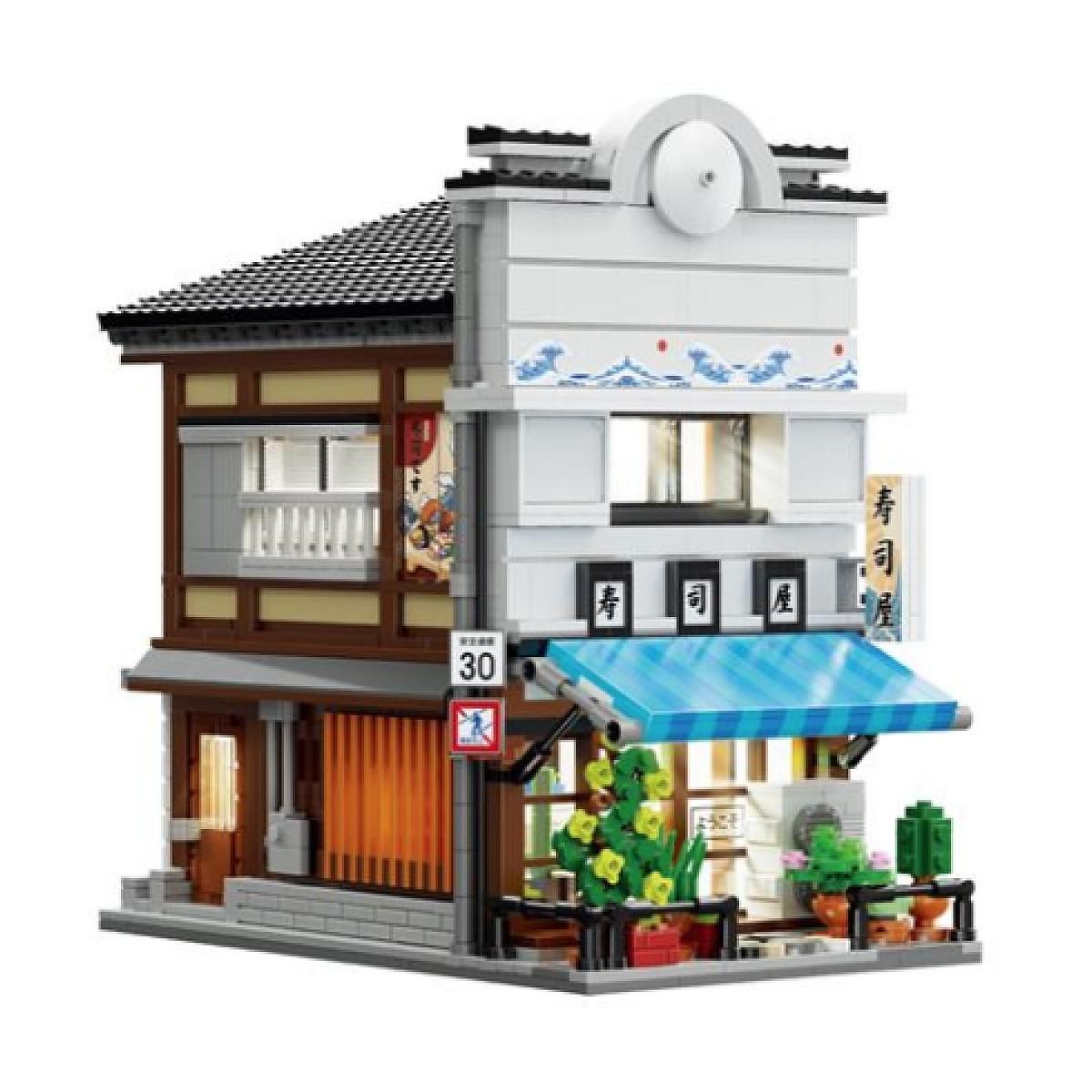 Jamara - Batiments - Magasin de Sushi Japonnais - 1665 pieces