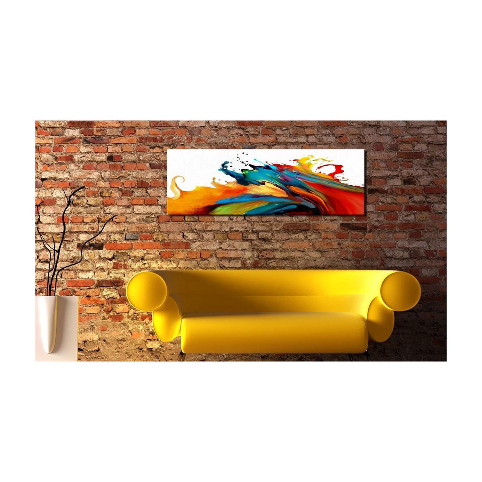 Voir la diapositive 2 : Paris Prix Tableau imprimé  colorful storm