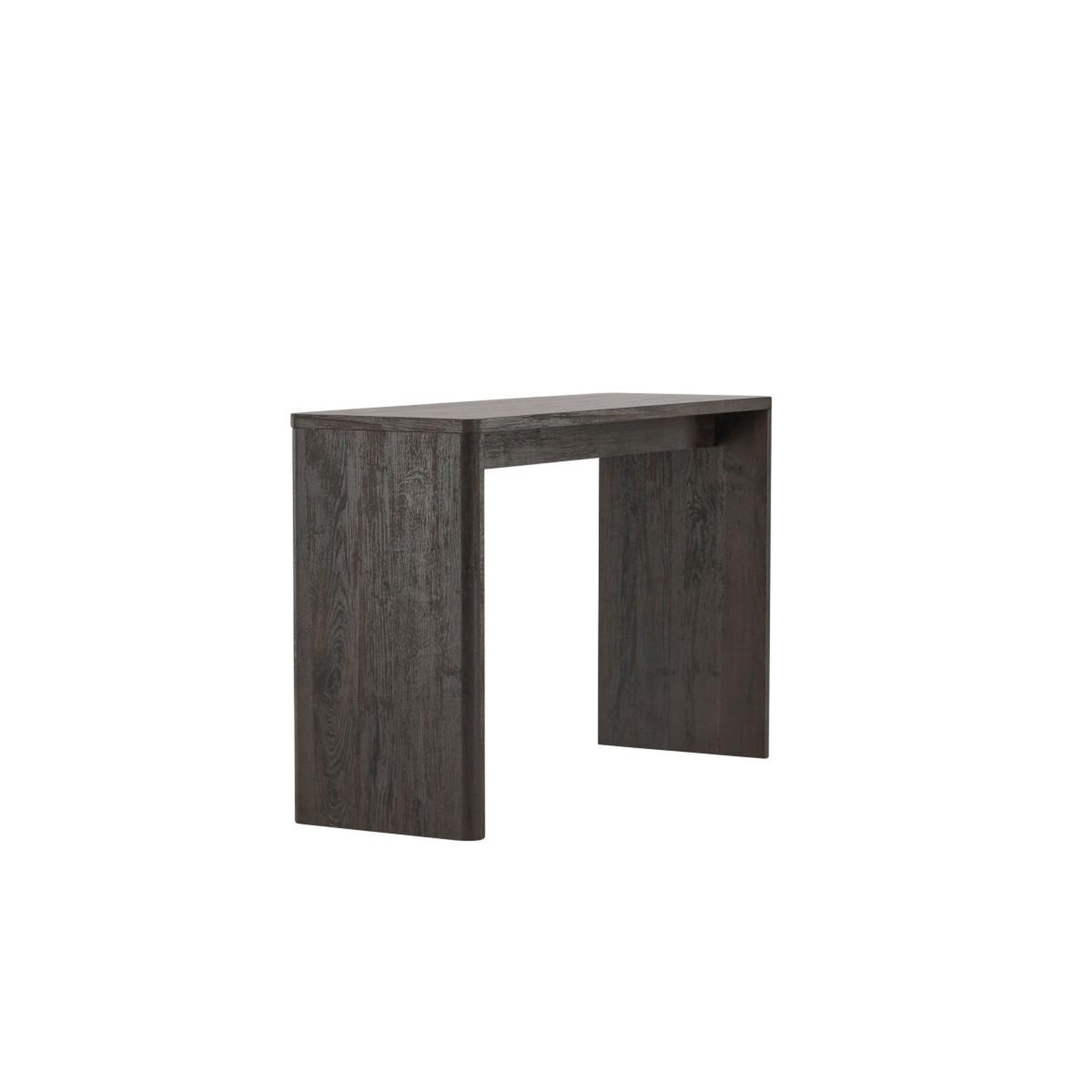 Voir la diapositive 3 : Paris Prix Console design  leknes  120cm marron foncé