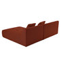 Voir la diapositive 5 : LISA DESIGN Onyx - canapé modulable d'angle réversible 4 places - en tissu mailles 3d