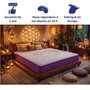 Voir la diapositive 5 : DAGOSTINO HOME Matelas - 30cm Epaisseur - Mousse HR Très Ferme | Double Face (Été/Hiver) | Soutien Équilibré, Parfait et Tonique