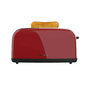 Voir la diapositive 3 : CECOTEC Grille pain Cecotec Toastin' Time 850 Long Lite Fente 3,8 cm Rouge
