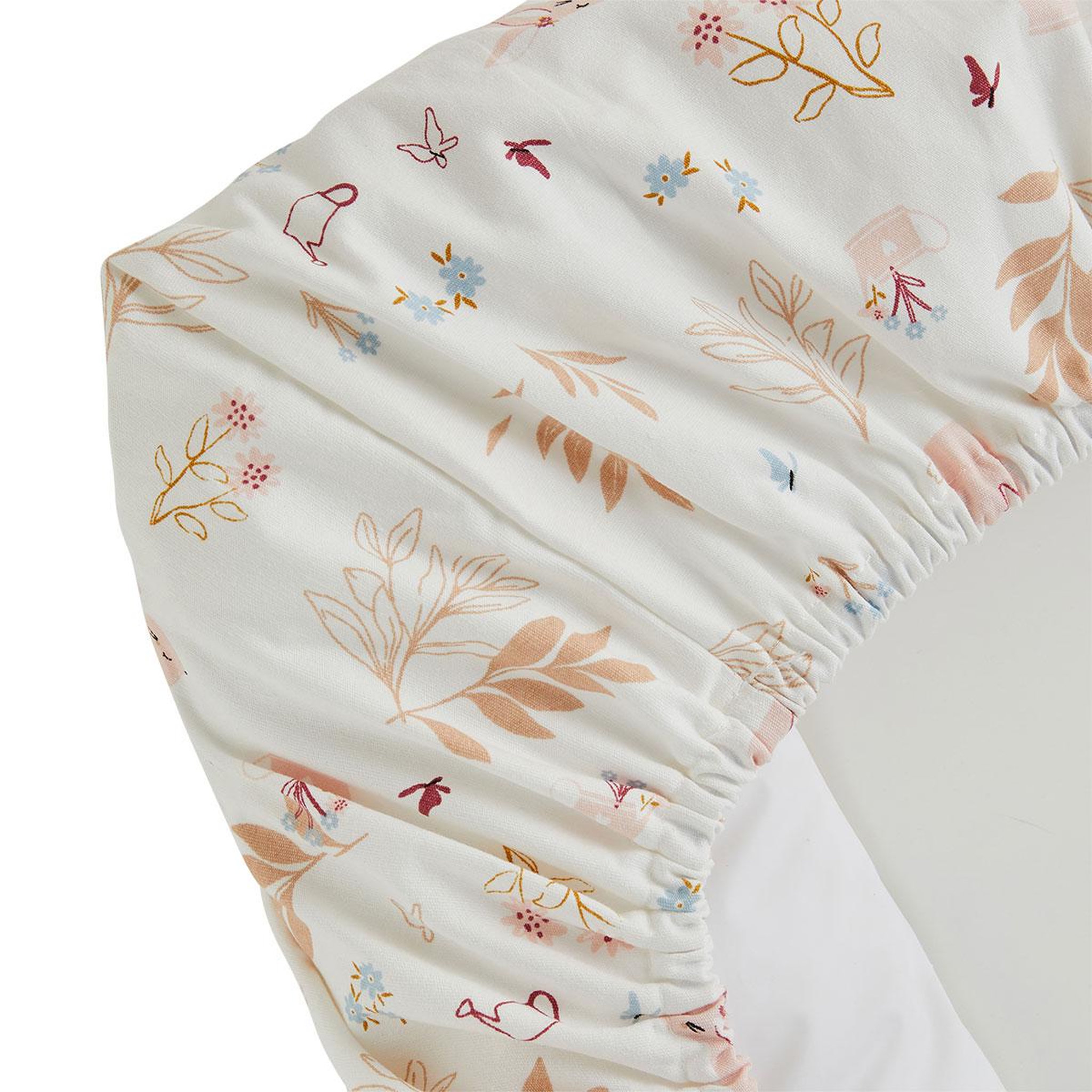 Voir la diapositive 4 : Petit Béguin Housse de matelas à langer + tapis de change praline