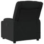 Voir la diapositive 4 : VIDAXL Fauteuil de massage inclinable Noir Tissu