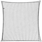 VIDAXL Filet pour remorque avec corde elastique noir 4x4 m PP