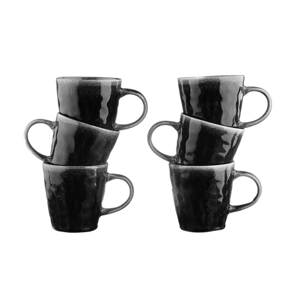 BJORN Mug MOON 40cl - 6 pièces - Encre