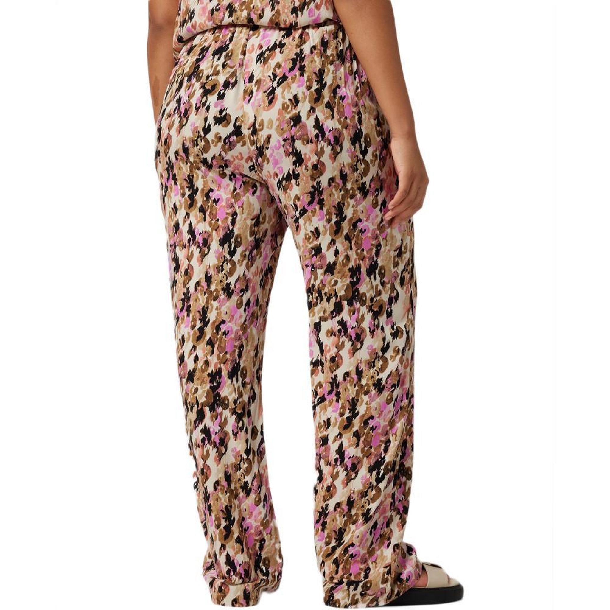 Voir la diapositive 2 : Vero Moda Pantalon  à Motifs Femme Vero Moda Curve Easy Hw Wide