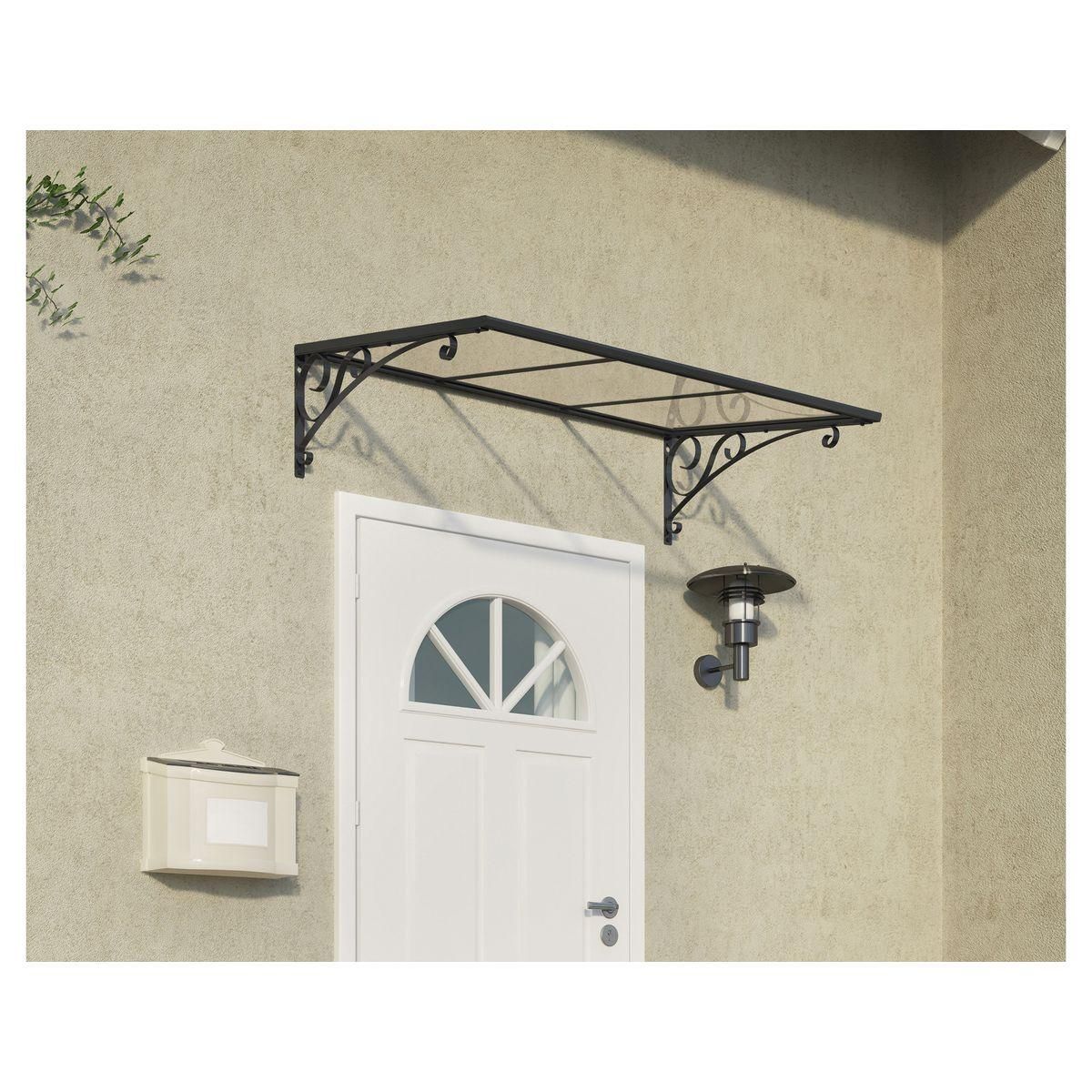 Canopia by PALRAM Marquise - Anthracite - 88x135-5cm - VENUS 1350