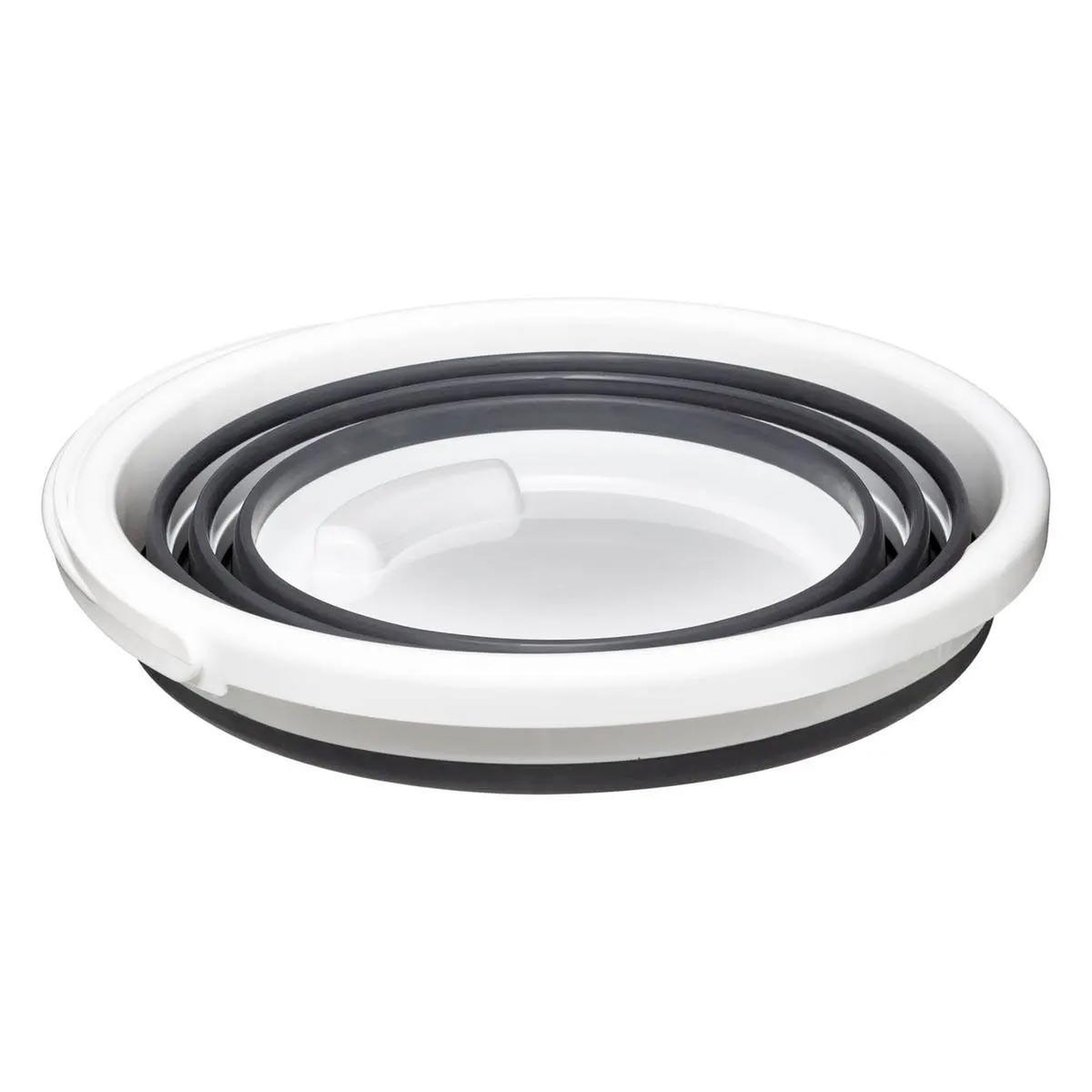 Voir la diapositive 2 : FIVE Seau pliable 10l  bucket  32cm gris