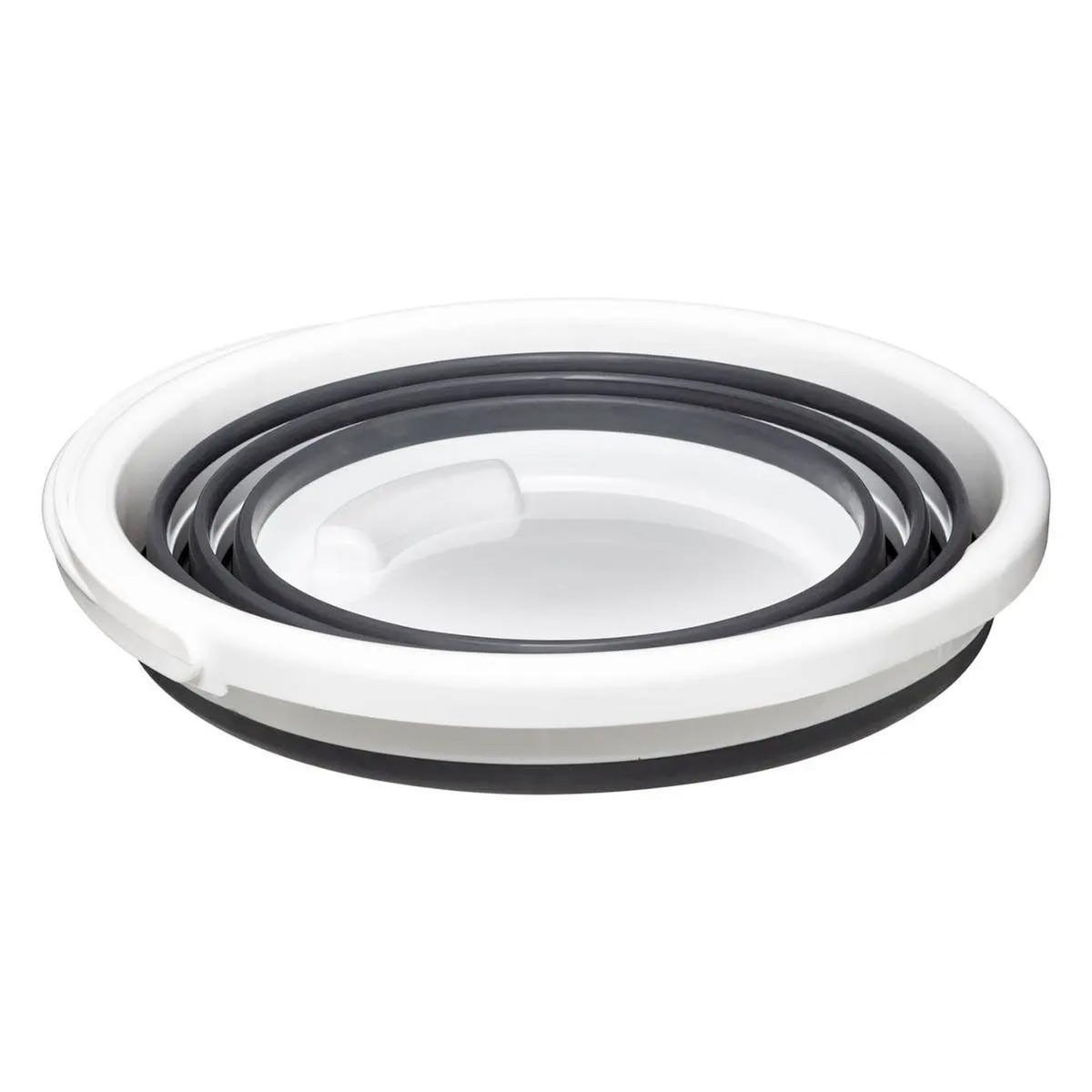 FIVE Seau Pliable 10L  Bucket  32cm Gris