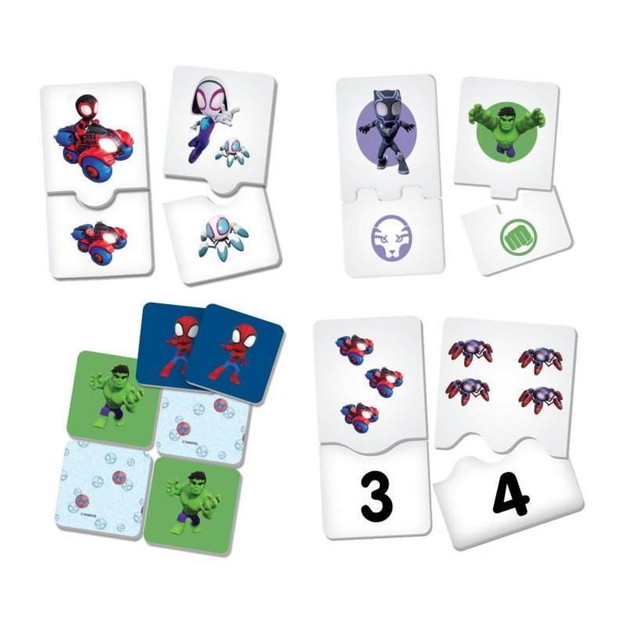 Voir la diapositive 5 : LISCIANI GIOCHI Collection de 10 jeux éducatifs pour les plus petits - Spidey - Edu Games - LISCIANI