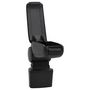 Voir la diapositive 4 : VIDAXL Accoudoir de voiture noir 14,5x31,5x(30-48) cm ABS