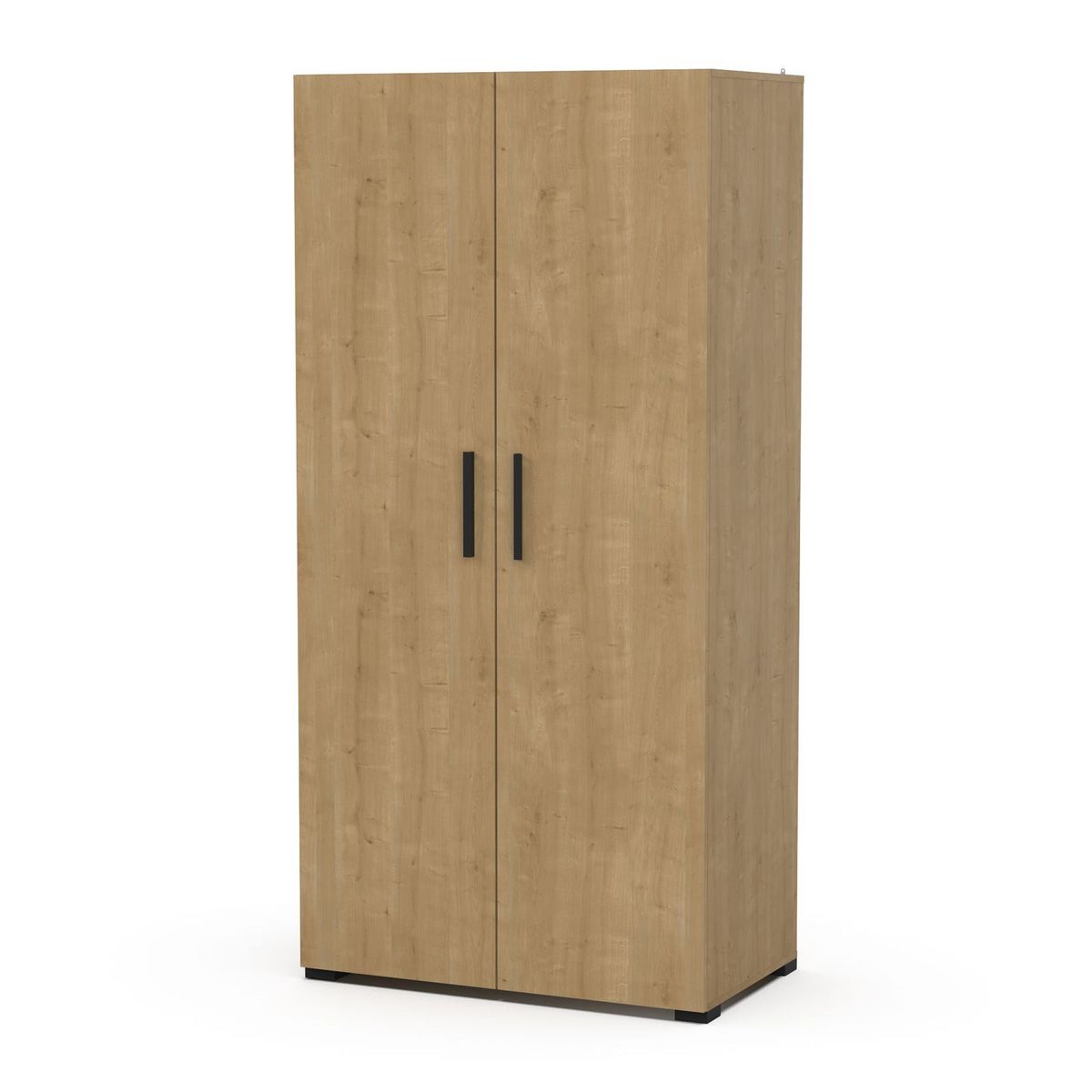 Armoire 2 portes 1 tiroir L90 cm LIZZIE
