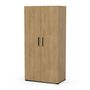 Voir la diapositive 2 : Armoire 2 portes 1 tiroir L90 cm LIZZIE