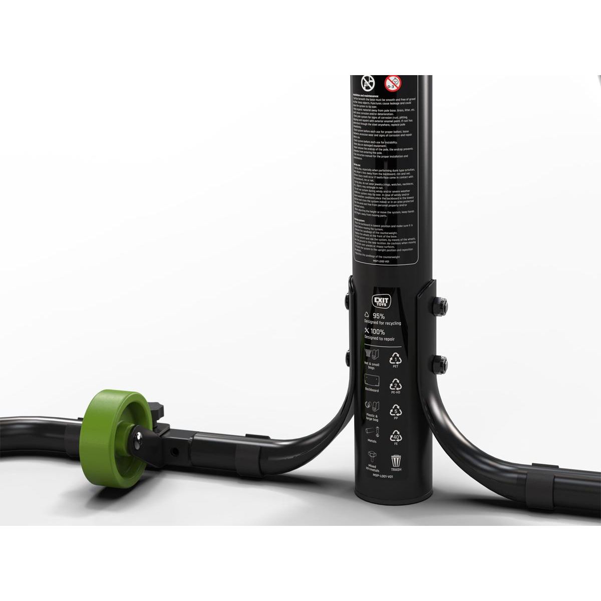 EXIT TOYS Panier de basket mobile réglable en hauteur NovaStar - Exit Toys