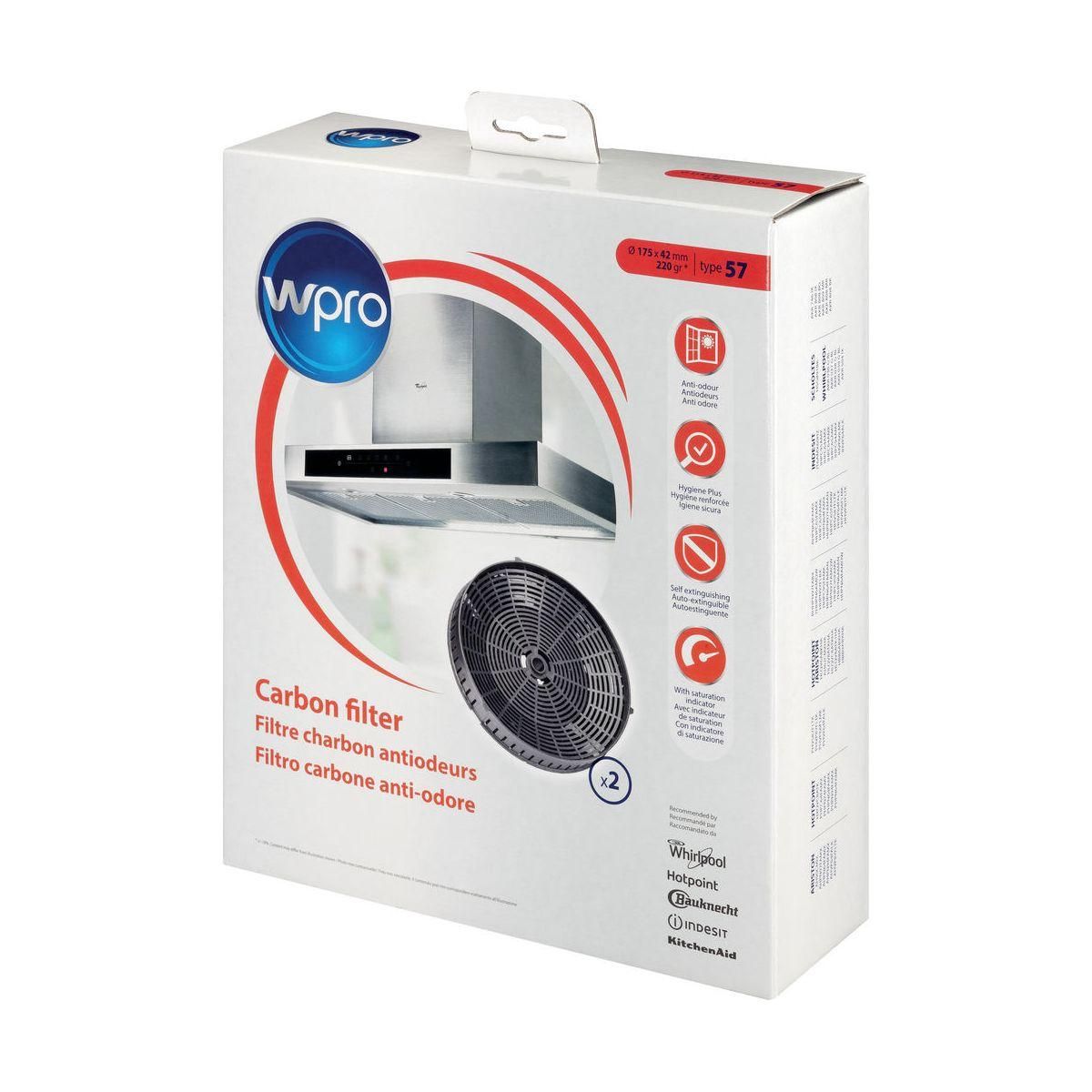 WPRO Filtre hotte CHF57