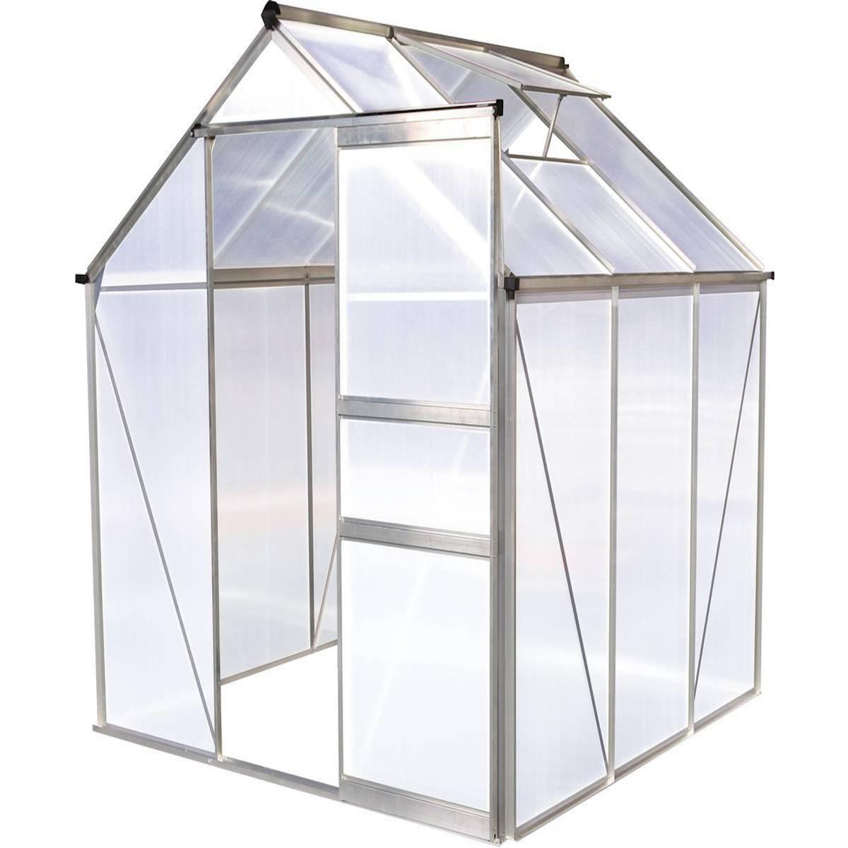 Habitat et Jardin Serre jardin polycarbonate  Hortensia  - 3,65m²