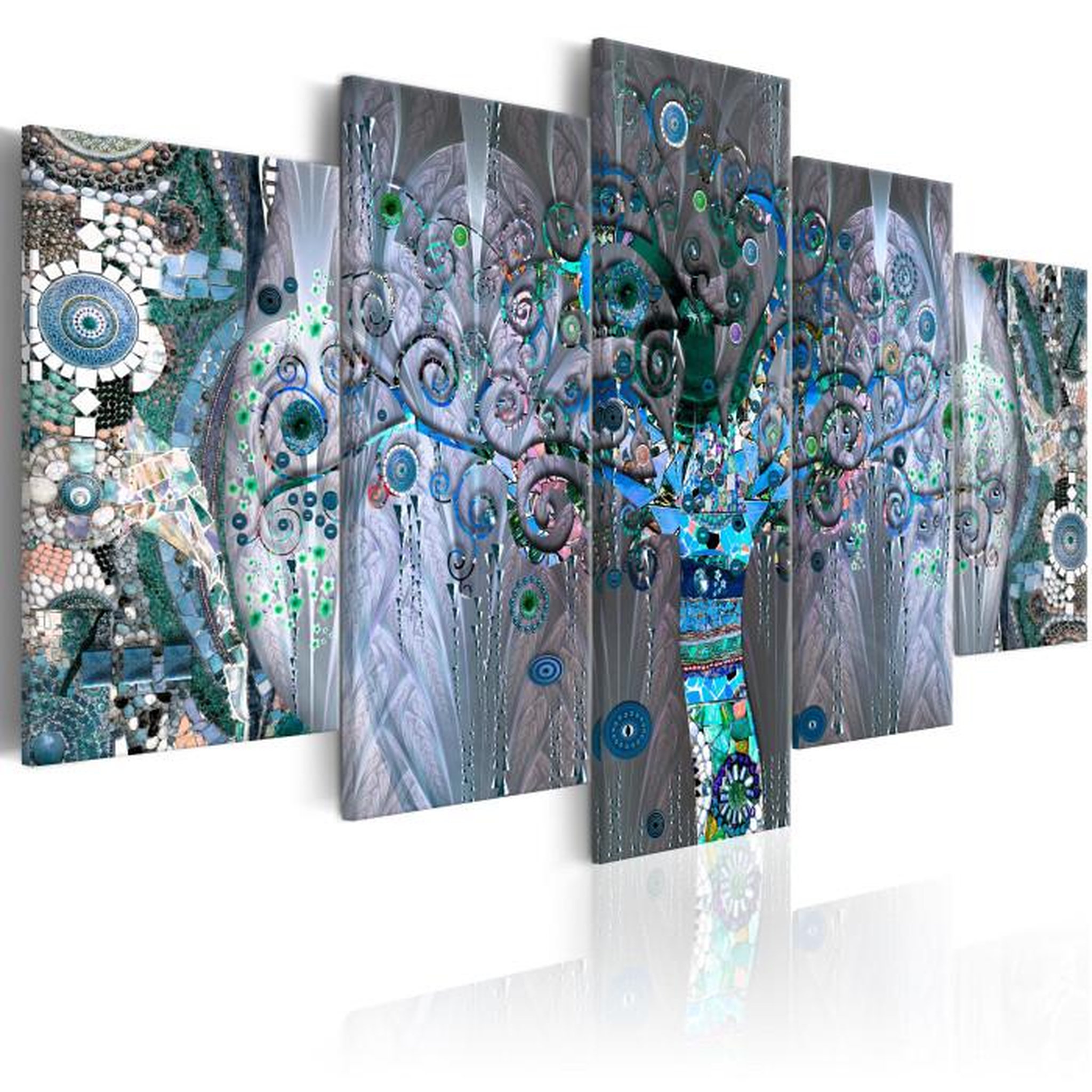 Paris Prix Tableau Imprimé  Twisted Tree. Coloris disponibles : Multicolore