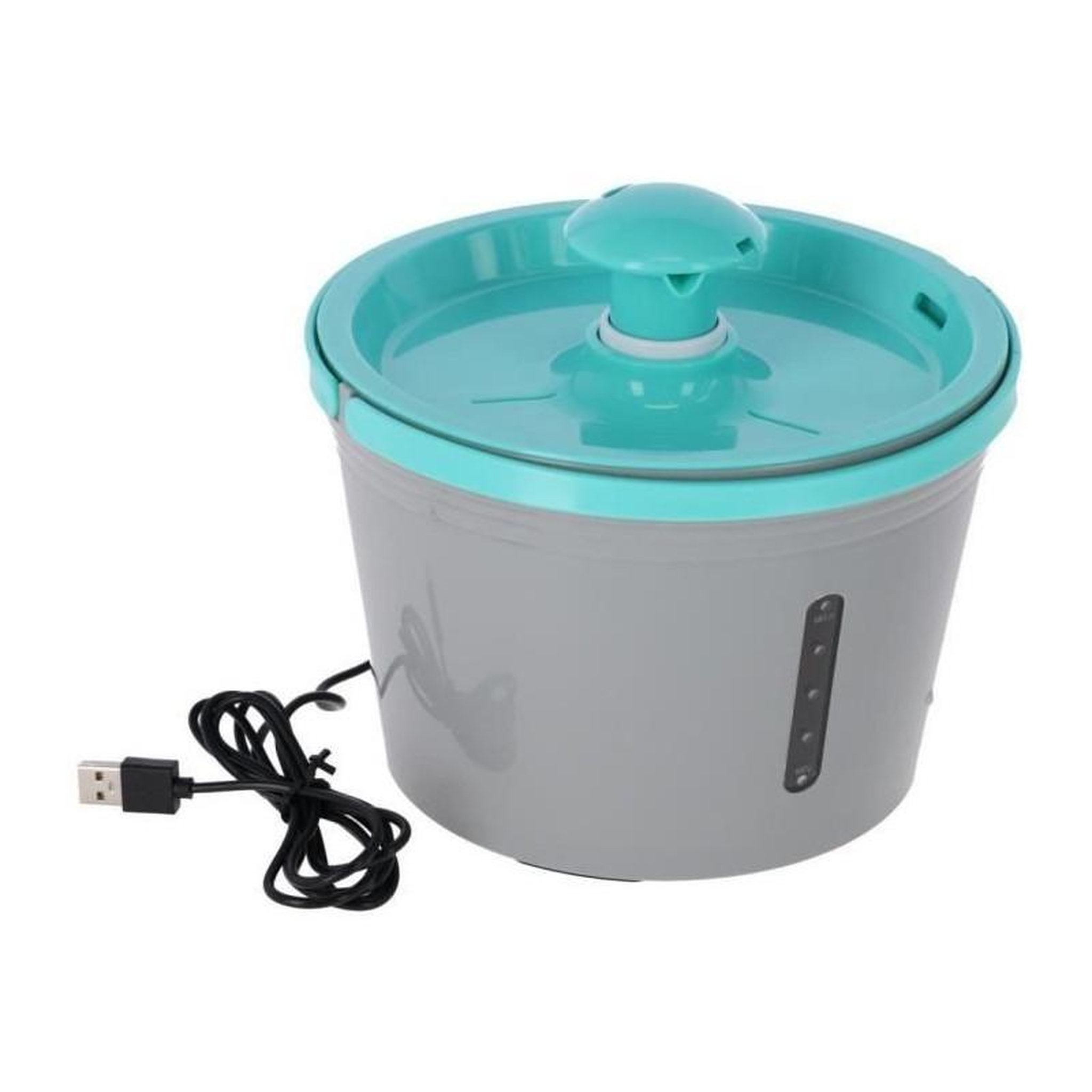 Voir la diapositive 2 : KERBL Fontaine a eau - KERBL - 80557 - 1,6 l - Gris/bleu