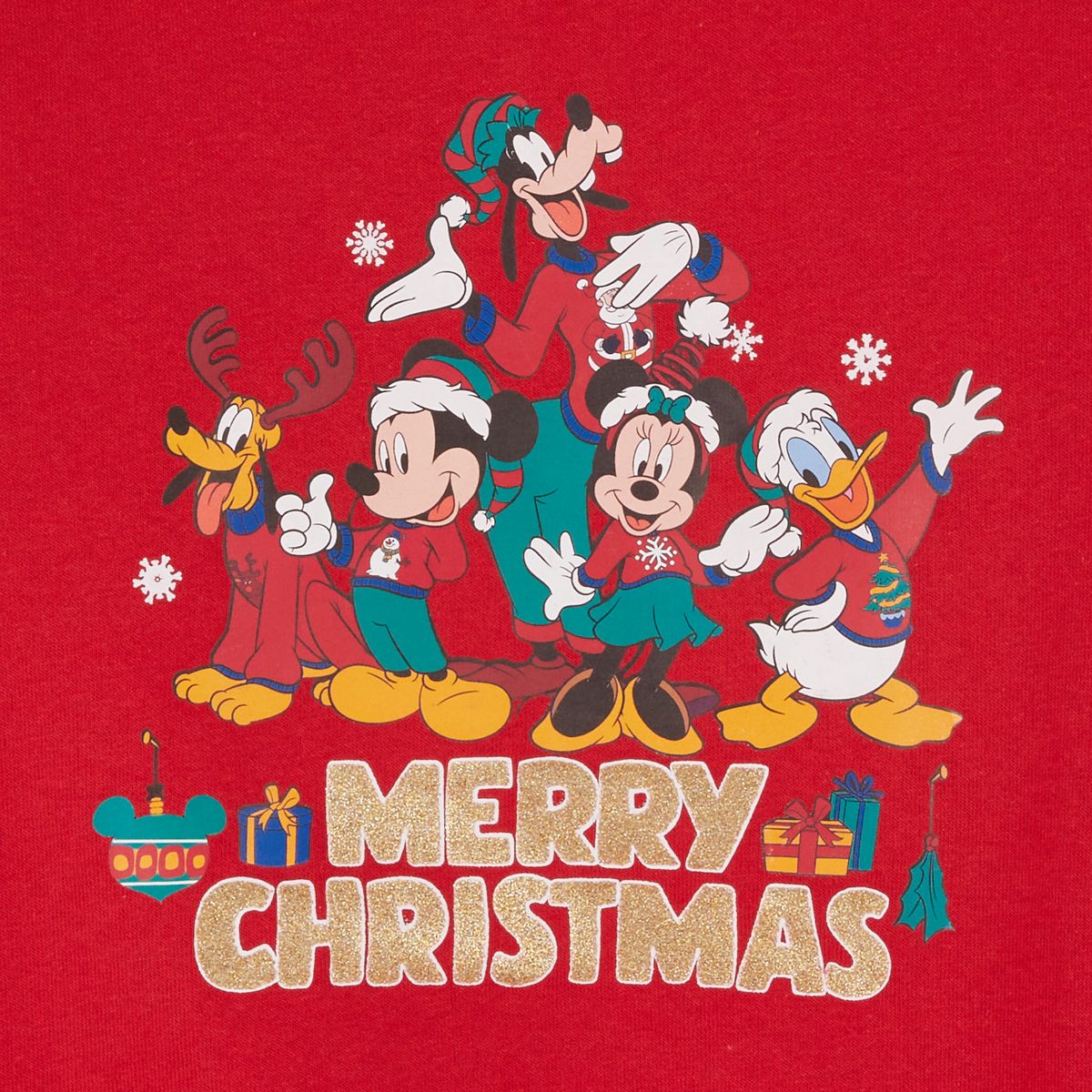 INEXTENSO Sweat de noël Disney rouge fille