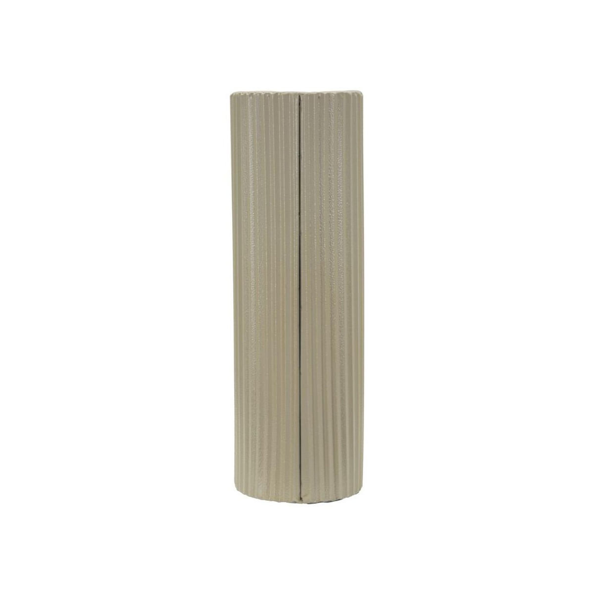 Paris Prix Vase Design en Métal  Frankfurt  36cm Beige Foncé