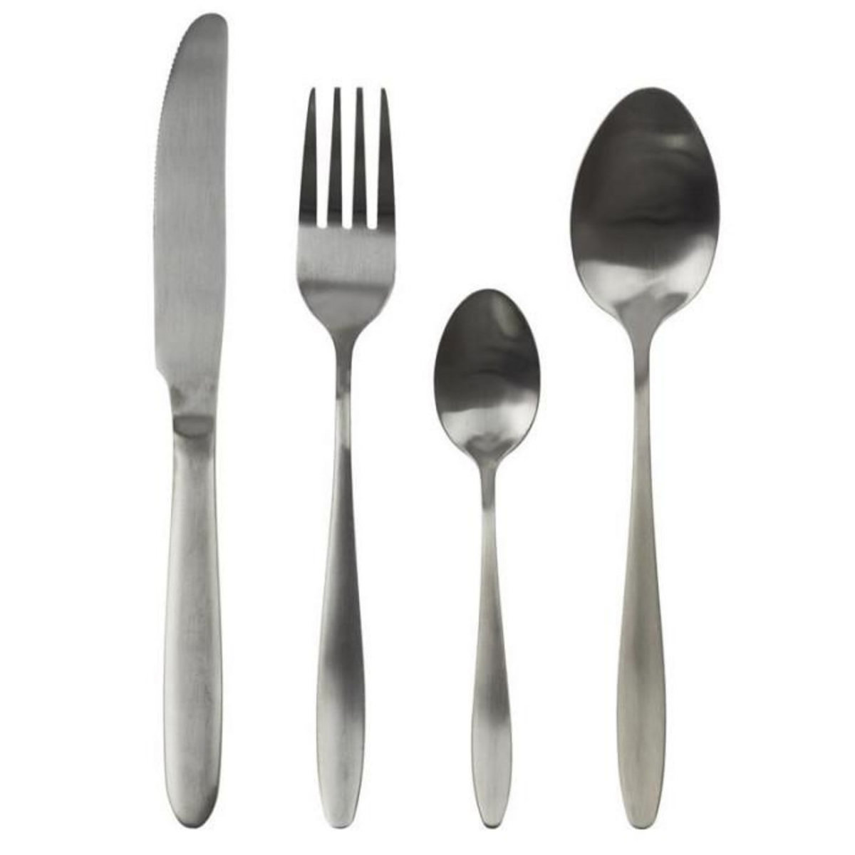 Paris Prix Ménagère 16 Pièces Inox  Home  21cm Noir