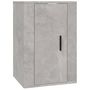 Voir la diapositive 5 : VIDAXL Ensemble de meubles TV 3 pcs Gris beton Bois d'ingenierie