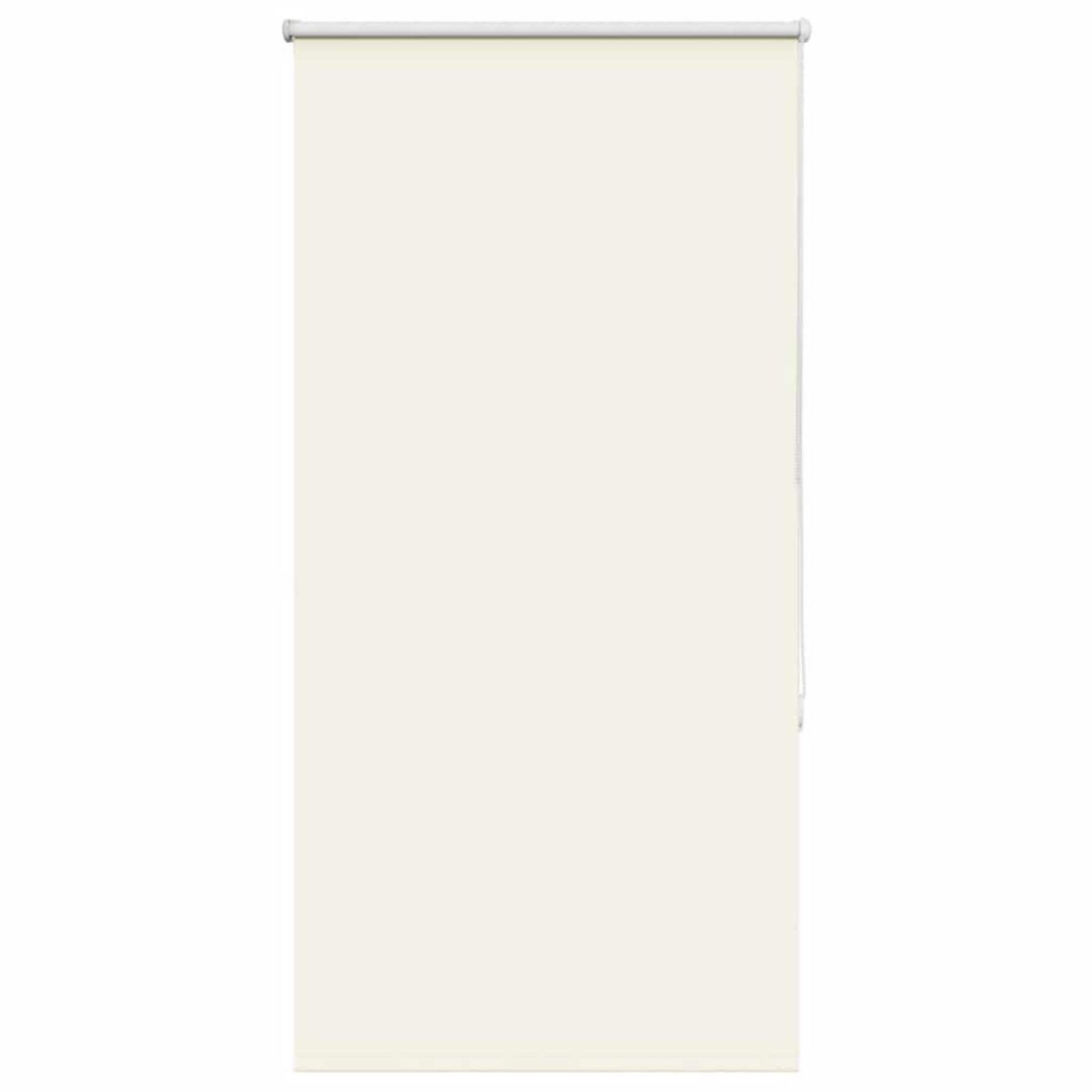 VIDAXL Store enrouleur occultant blanc casse 70x130cm largeur du tissu