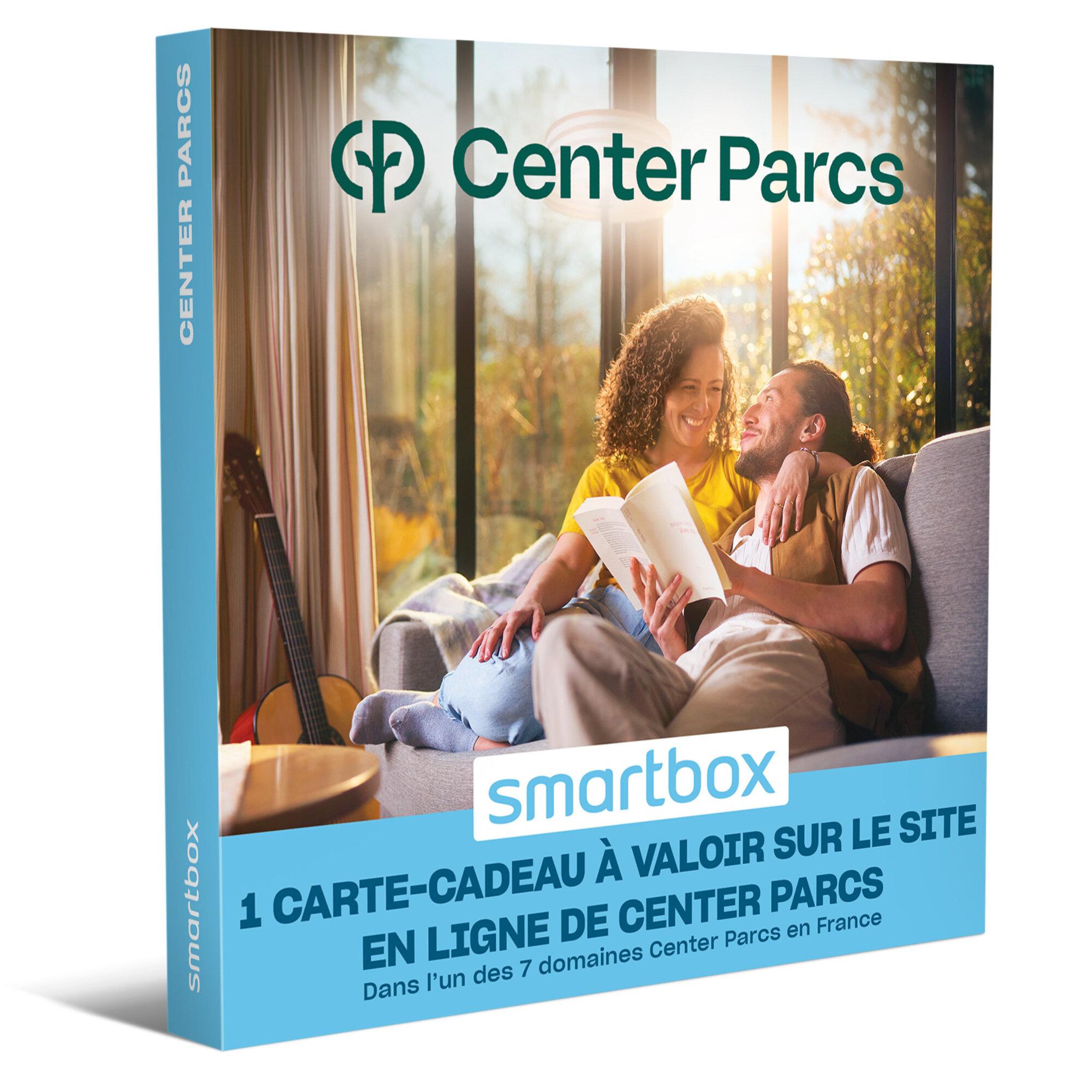 Voir la diapositive 1 : Smartbox Bon Cadeau Center Parcs - Coffret Cadeau Séjour