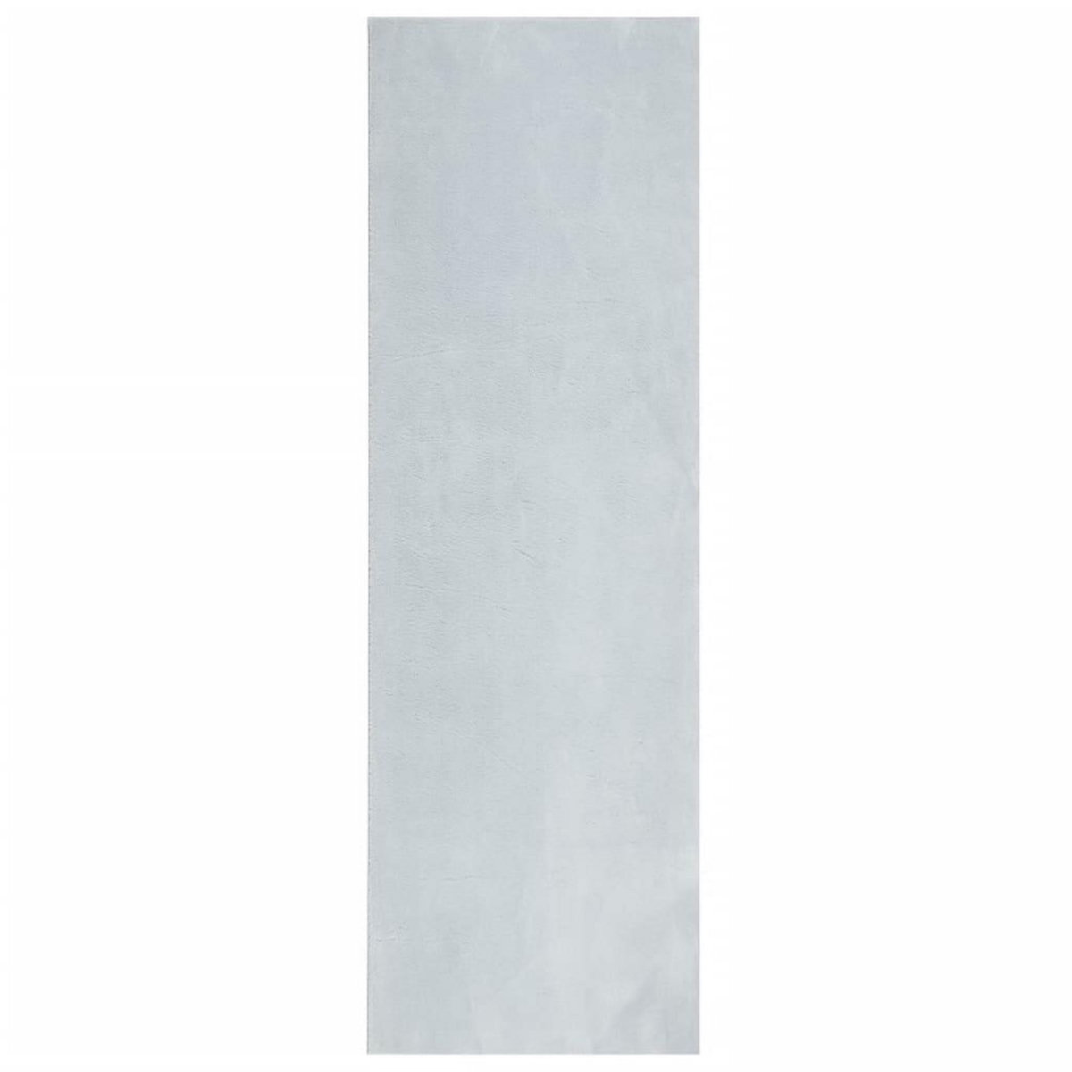 VIDAXL Tapis HUARTE a poils courts doux et lavable bleu 80x250 cm