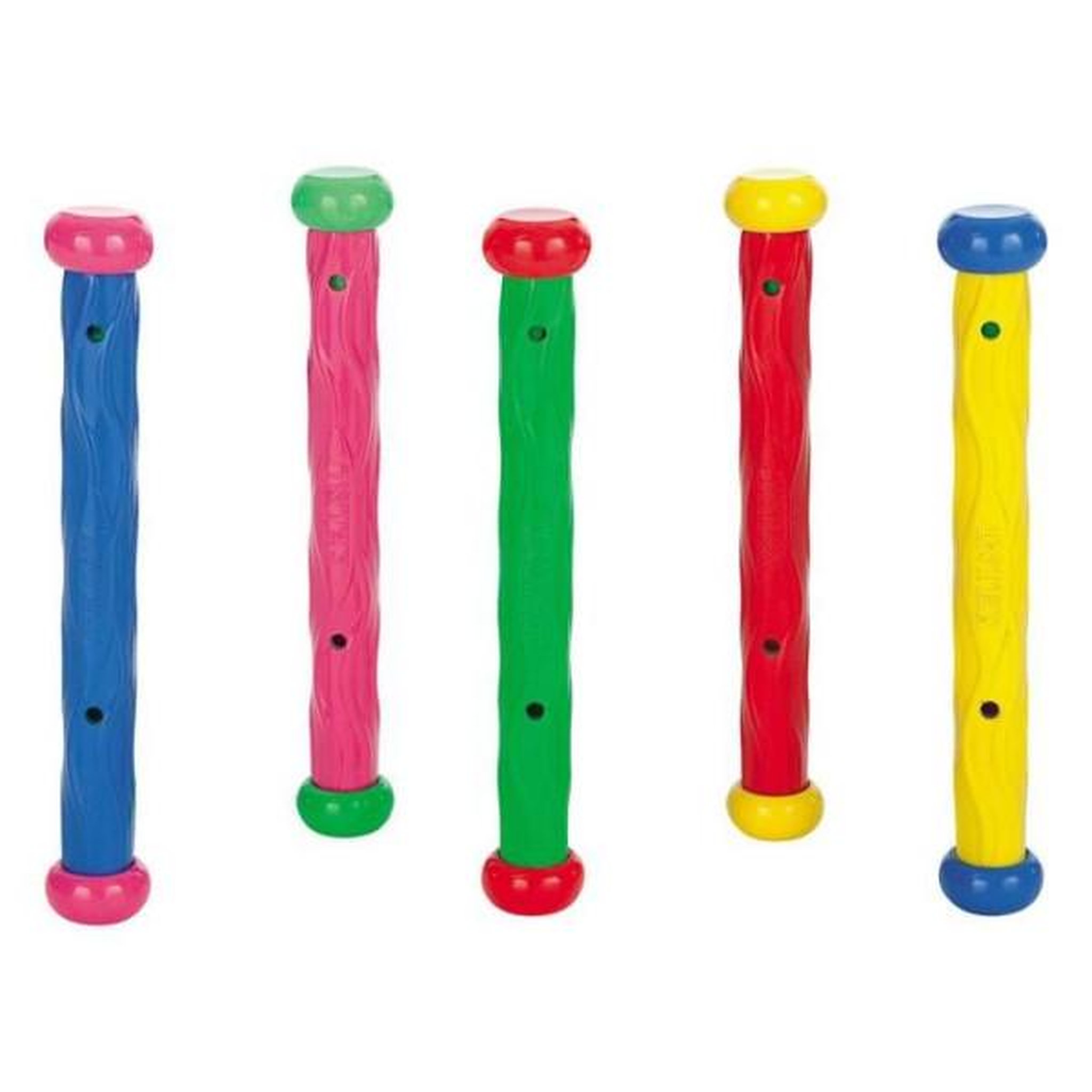 INTEX Jeux bâtons de piscine - intex - lot de 5 couleurs - souple - mixte - a partir de 6 ans