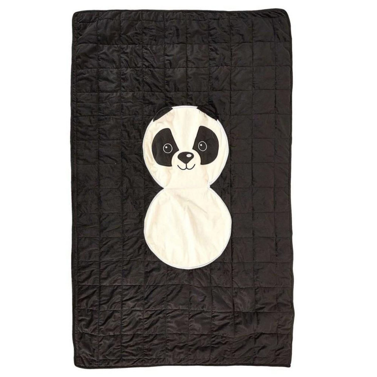 The Home Deco Factory Couverture convertible Panda 110x150