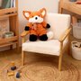 Voir la diapositive 4 : Atmosphera Kids Peluche Enfant Renard  Ginger  32cm Orange